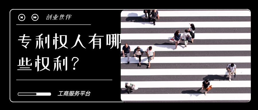 專(zhuān)利權(quán)人的權(quán)利